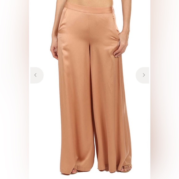 NWT A.L.C silky wide leg Nelson pants Sz 0 $495 - Picture 10 of 10